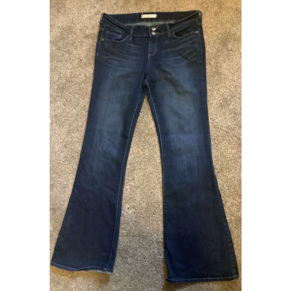 Women's 13 BULLHEAD Huntington Flare Bottoms Blue Jeans Denim